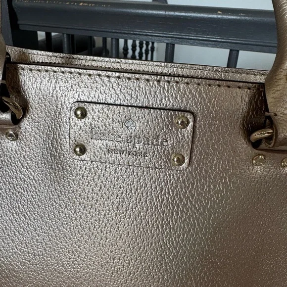 Kate Spade New York Wellesley Quinn Handbag- Champagne